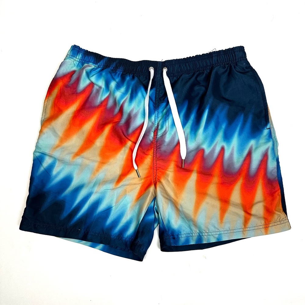 Alvin’s Island Tie Dye Swim Trunks